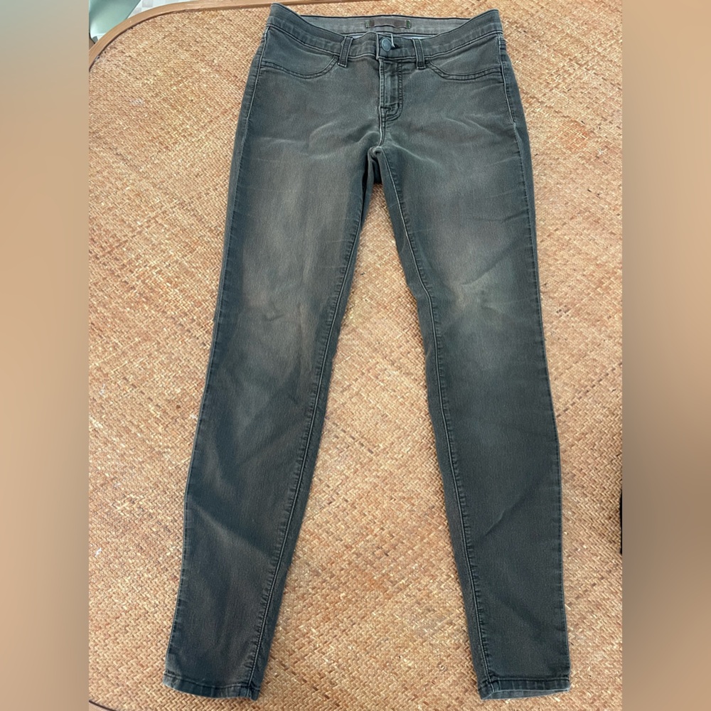 J Brand Brown/Grey Skinny Pants